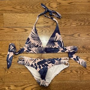 South Moon Under tropical tie up bikini